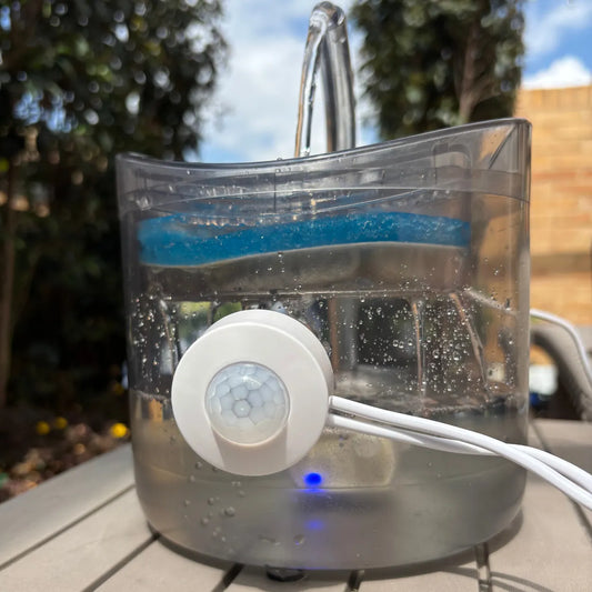 Sensor para fuentes de agua - Ahorra Energia y Aumenta la Duración de los Filtros